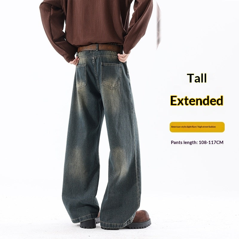Retro Straight-Leg Freizeithose für Herren