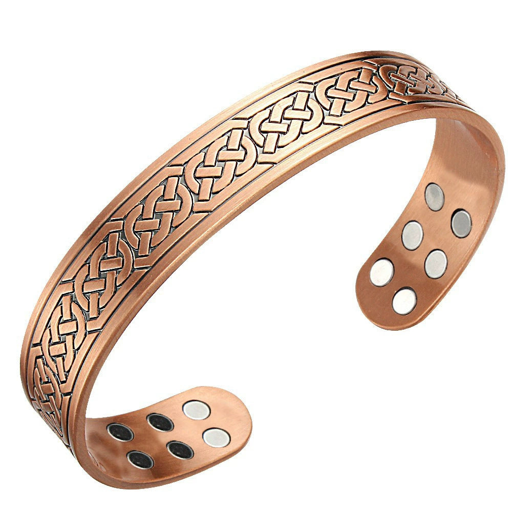 Kupfer-Magnetarmband im Retro-Stil – Bild 2 | LuxeStyle