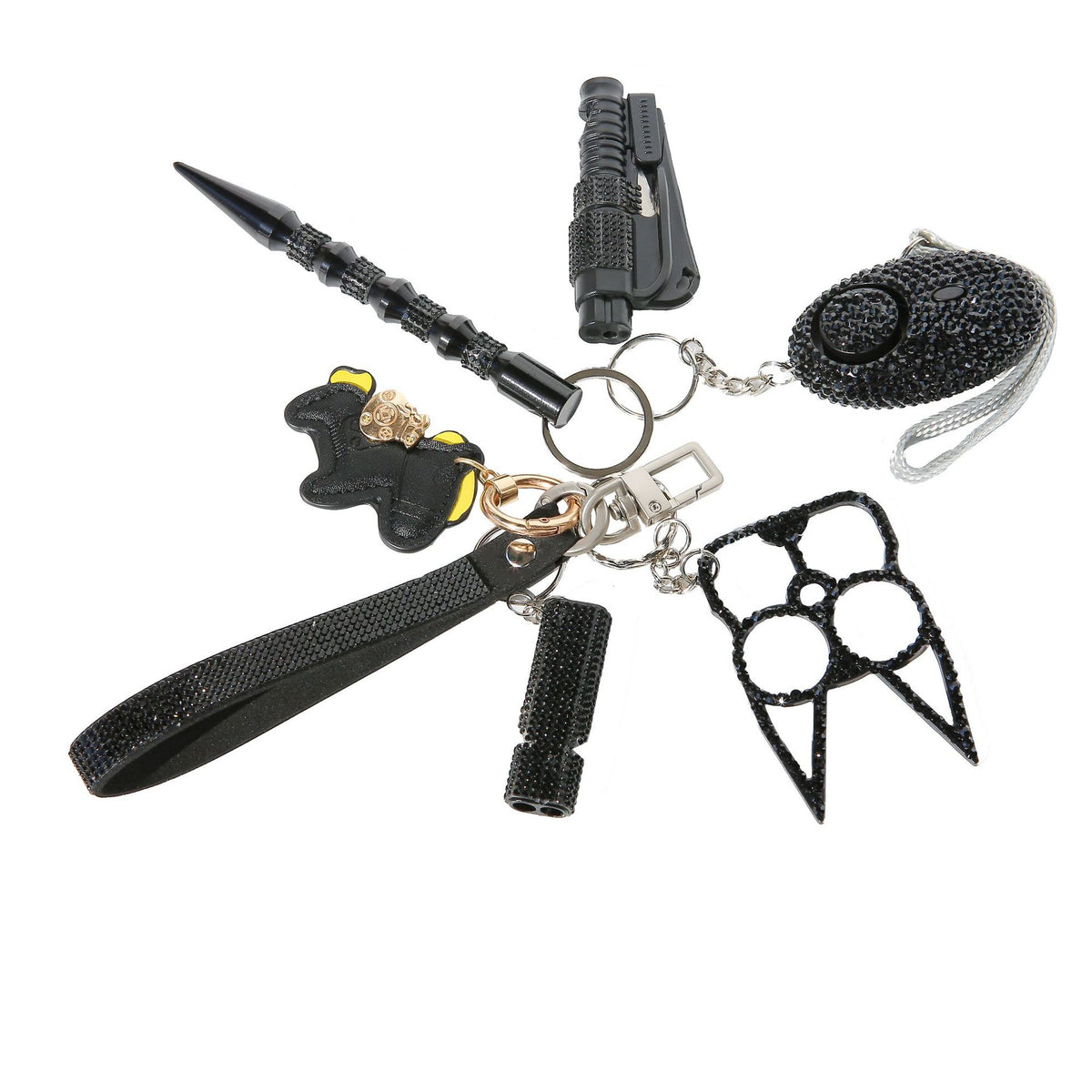 6-teiliges Schlüsselanhänger-Set | LuxeStyle