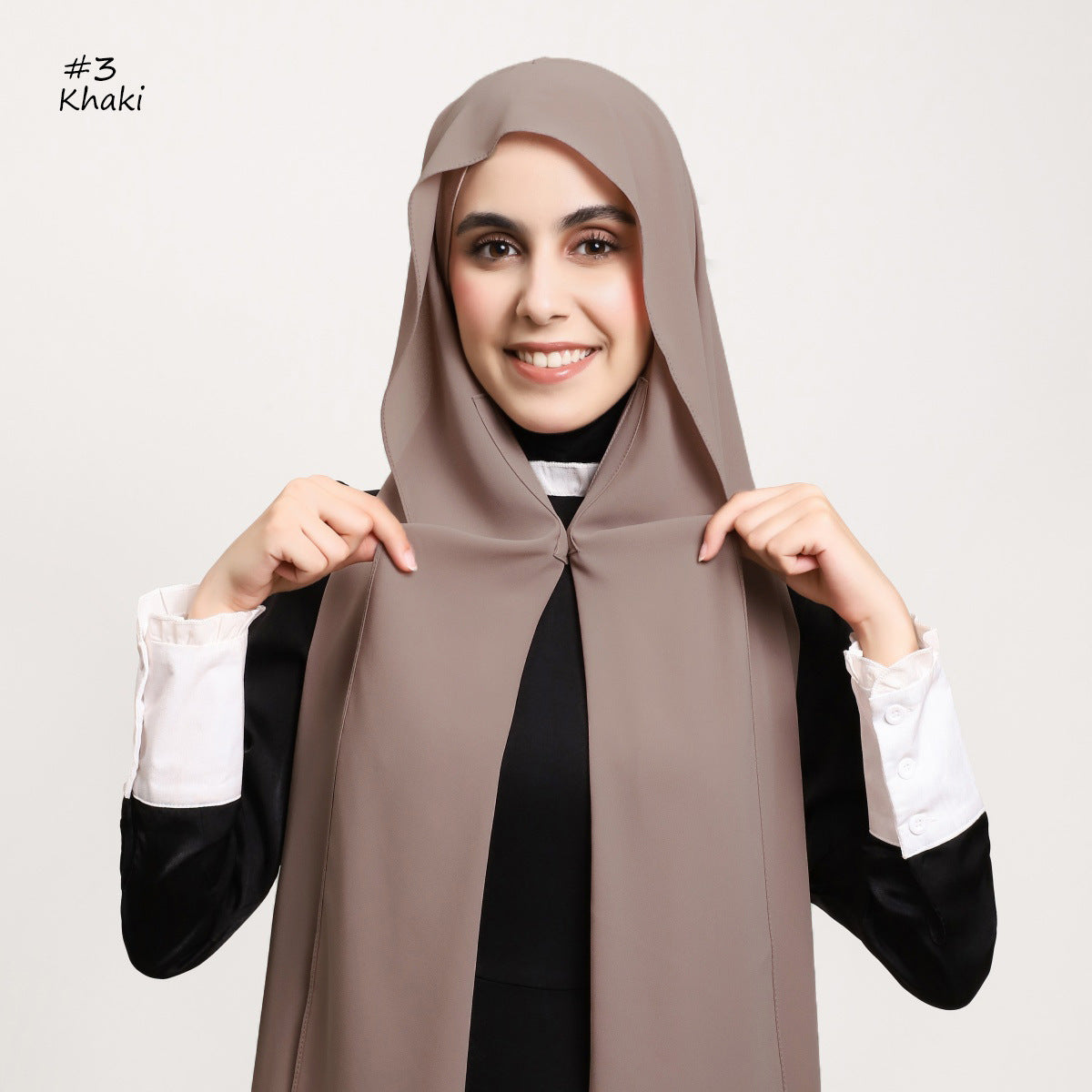 Elegantes Chiffon-Tuch mit Magnetverschluss