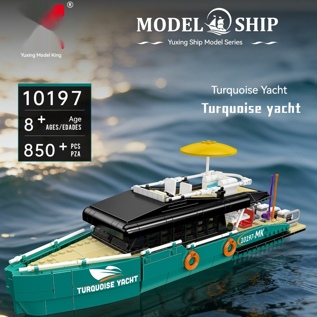 Bauklötze – Yuxing Modellboot Spielzeug – Bild 9 | LuxeStyle