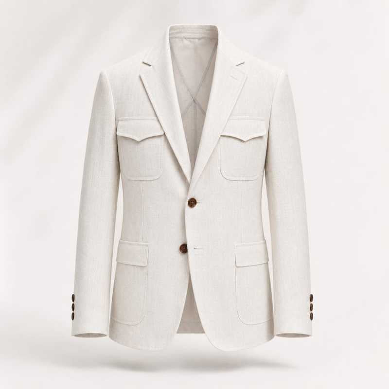 Leinen-Blazer für Herren