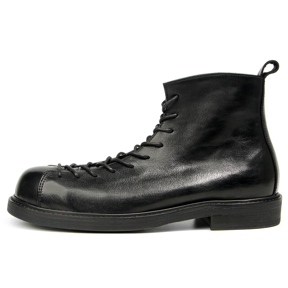 Amekaji Martin Boots aus echtem Leder