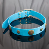 Farbe: Seeblau Goldschnalle