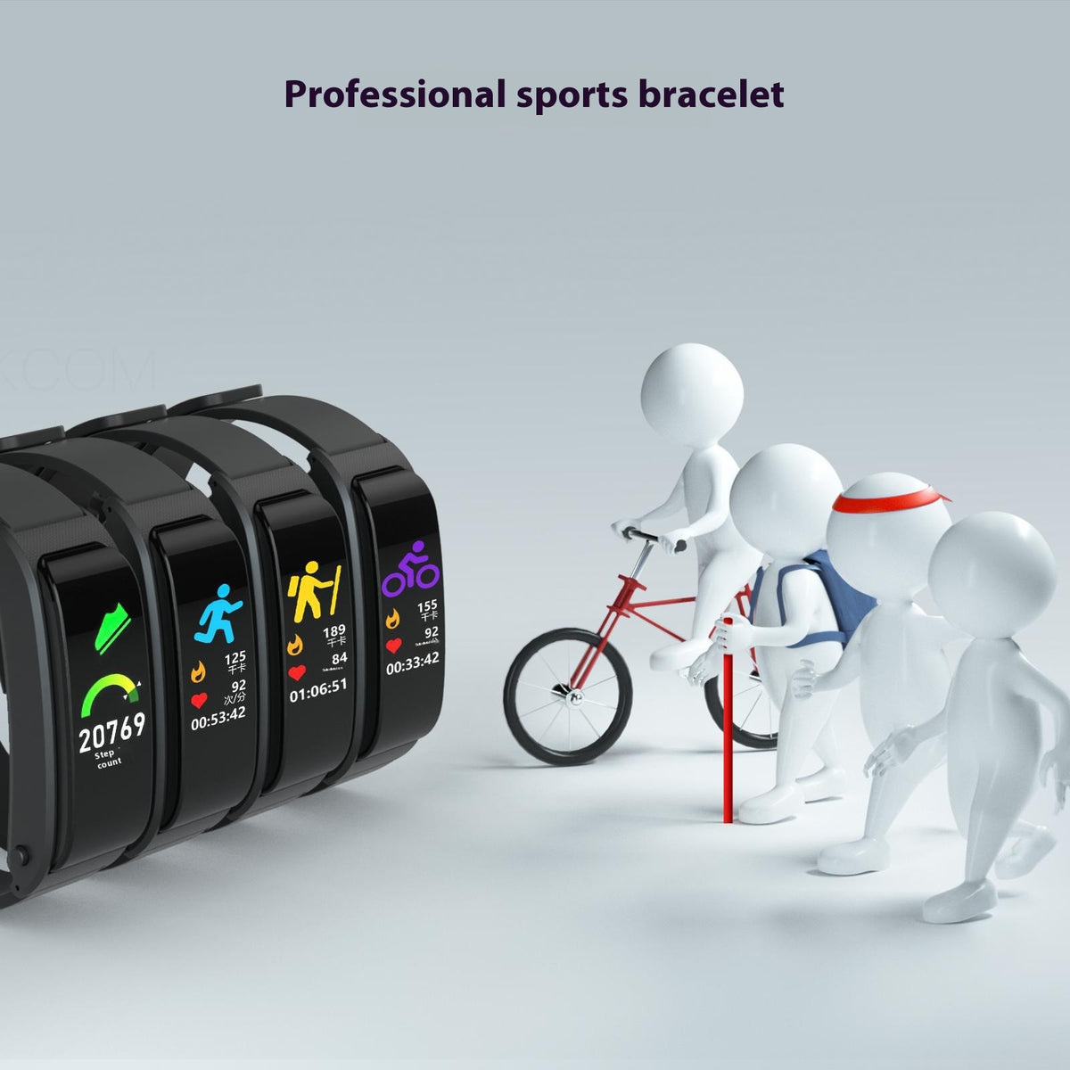F2 Smart Call Sportarmband – Bild 3 | LuxeStyle