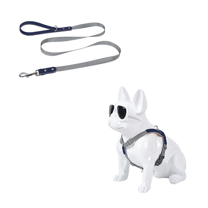 Hundegeschirr aus Leder mit Nylonleine – Bild 5 | LuxeStyle