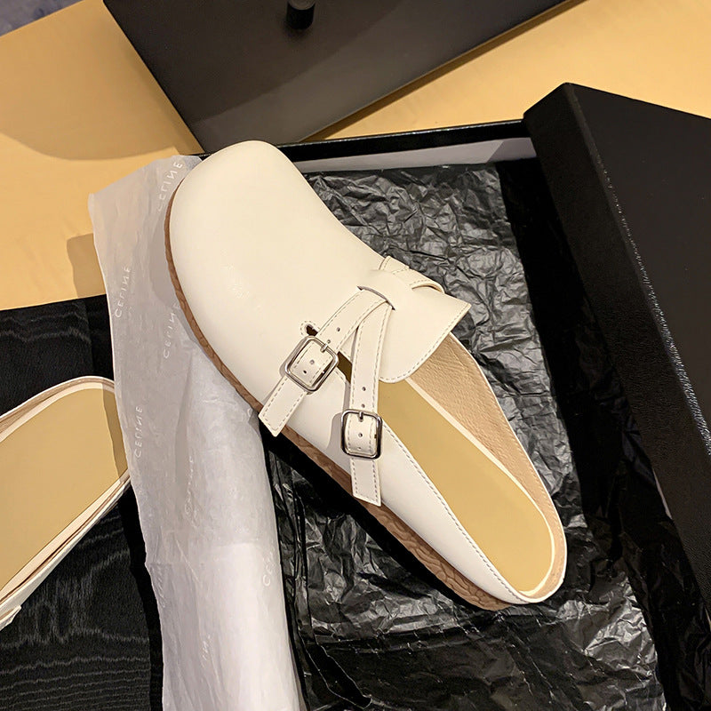 Bequeme Riemchen-Sandale aus Leder – Bild 19 | LuxeStyle