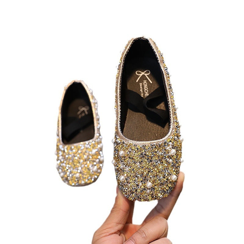 Mädchenschuhe mit Schleife und Strass – Bild 5 | LuxeStyle