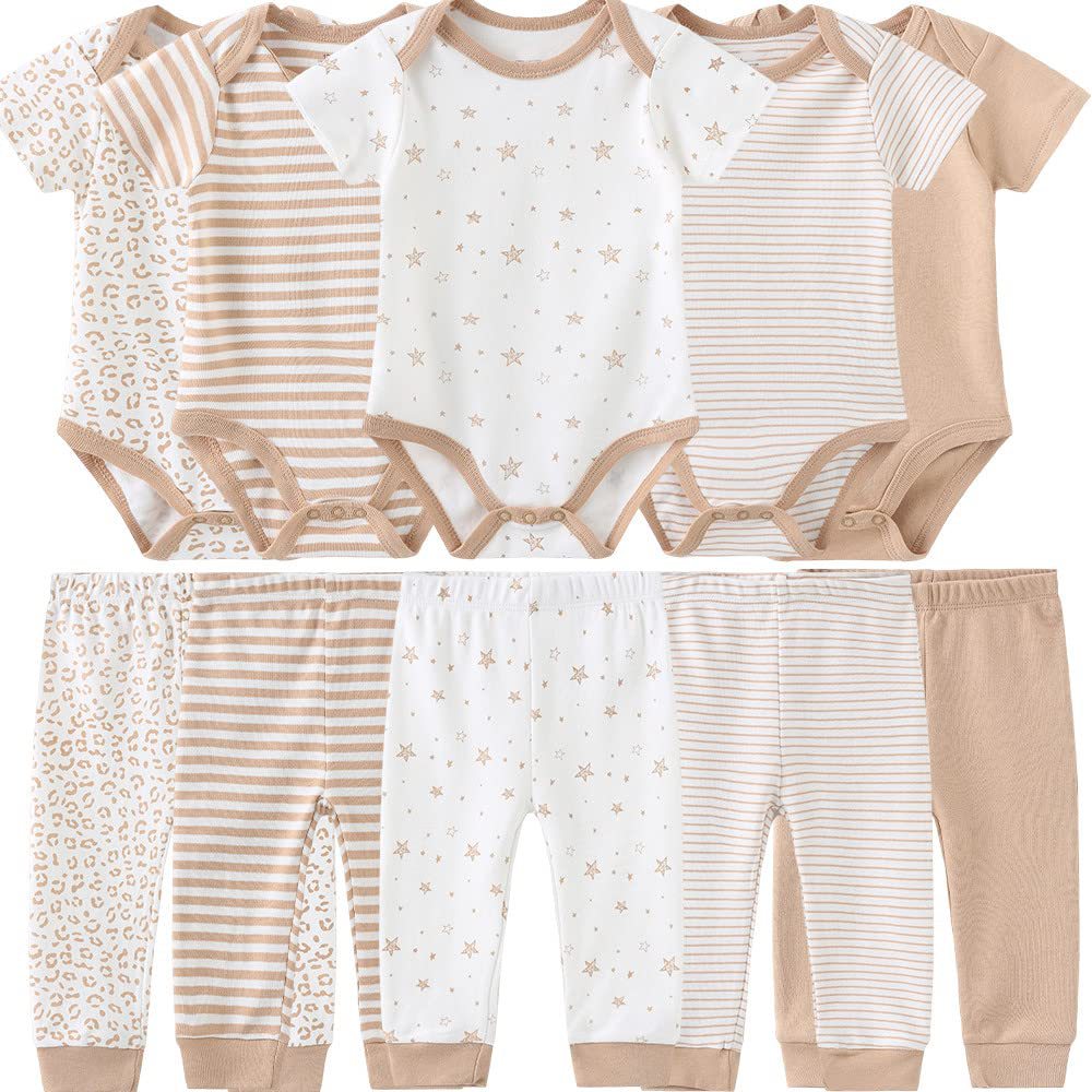 Baby Baumwoll-Onesie für Neugeborene – Bild 4 | LuxeStyle