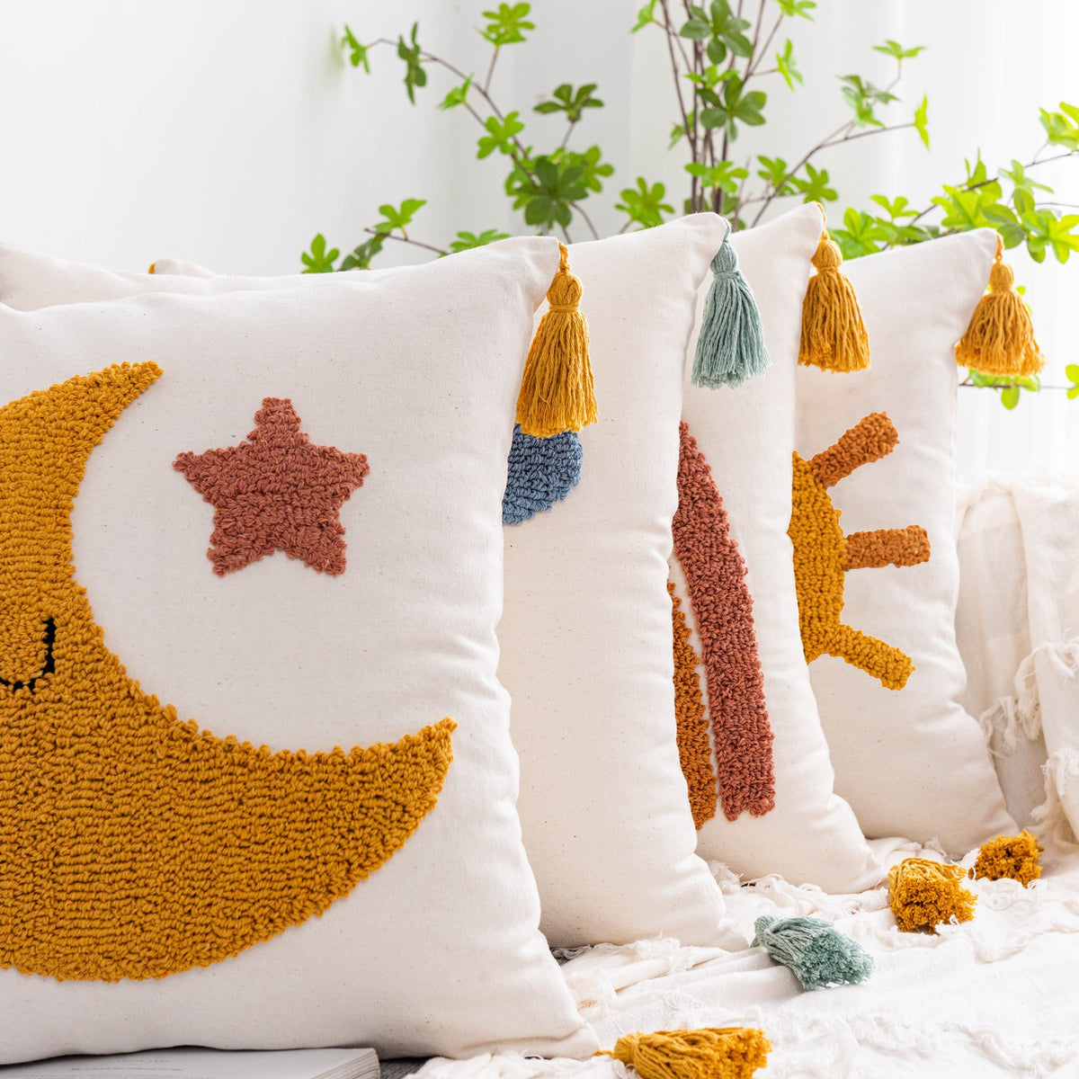 Bohemian Kissenhülle mit «Ins Wind»-Design – Bild 7 | LuxeStyle