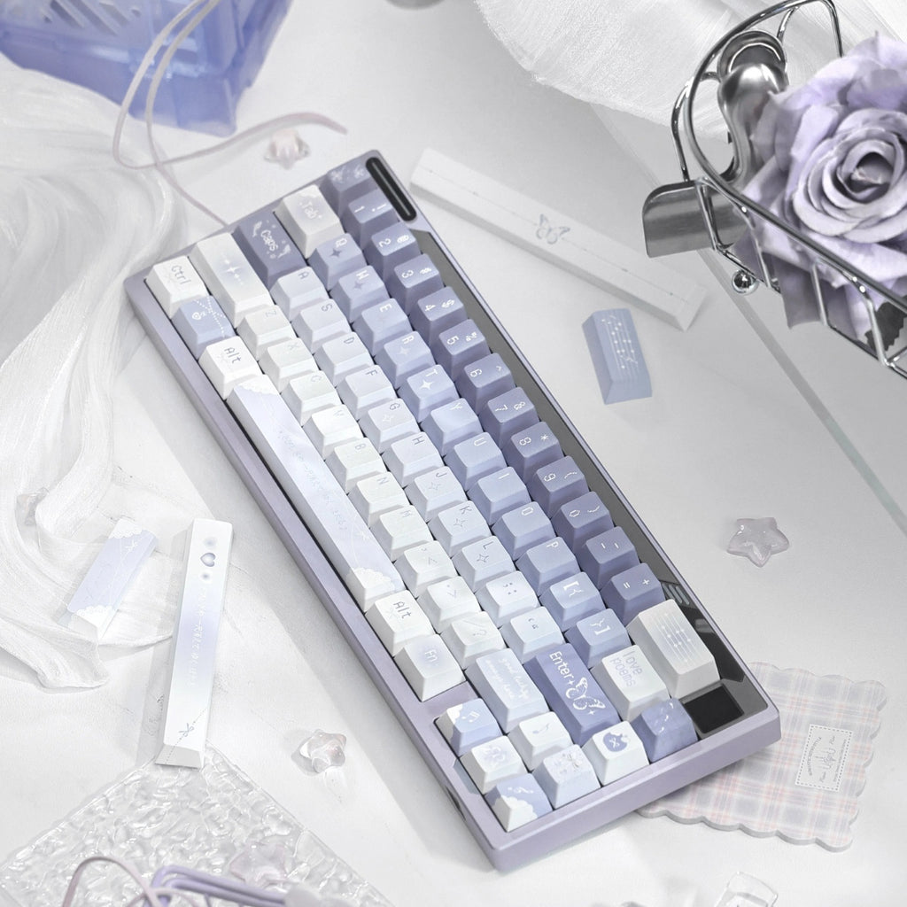 Muse Color Butterfly Whisper Keycaps Originalhöhe PBT – Bild 2 | LuxeStyle