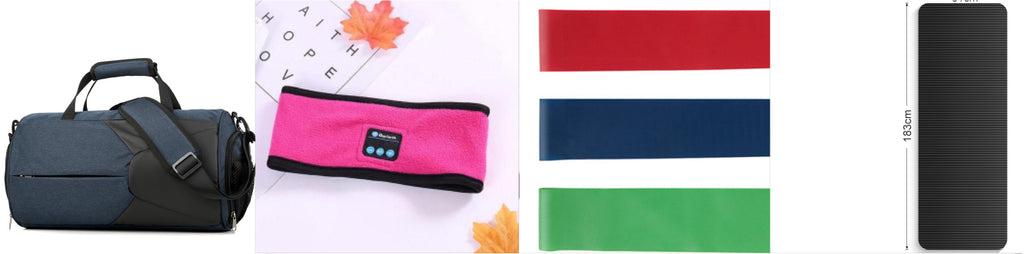 Bluetooth-Stirnband für Fitness & Yoga