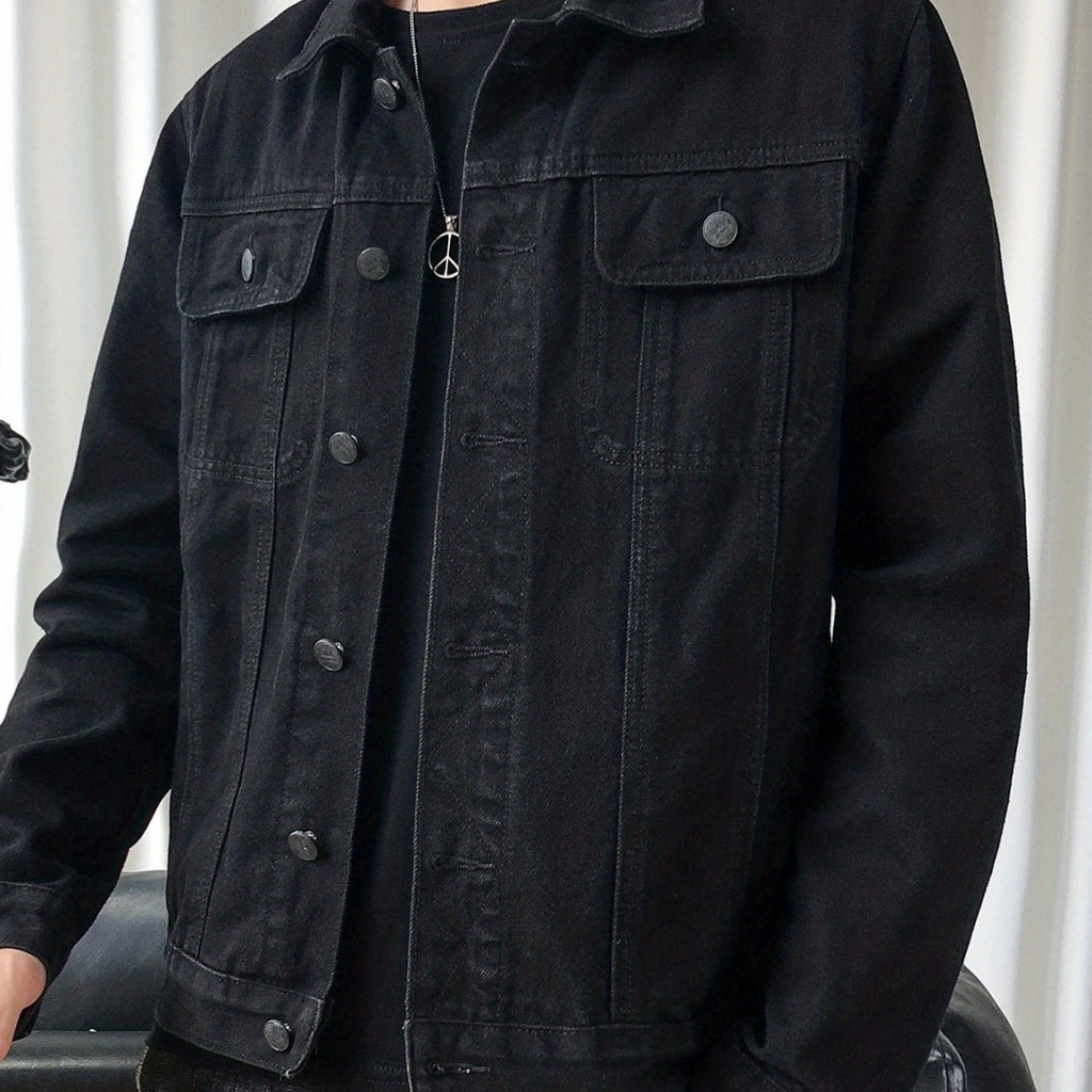 Taillierte Jeansjacke für Herren – Y105S – Ansicht 4