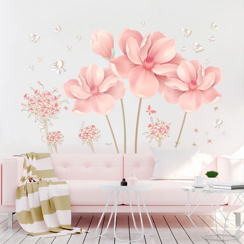 Wandsticker Schlafzimmer Blumen – Bild 4 | LuxeStyle