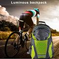 LED-Fahrradrucksack mit Blinker