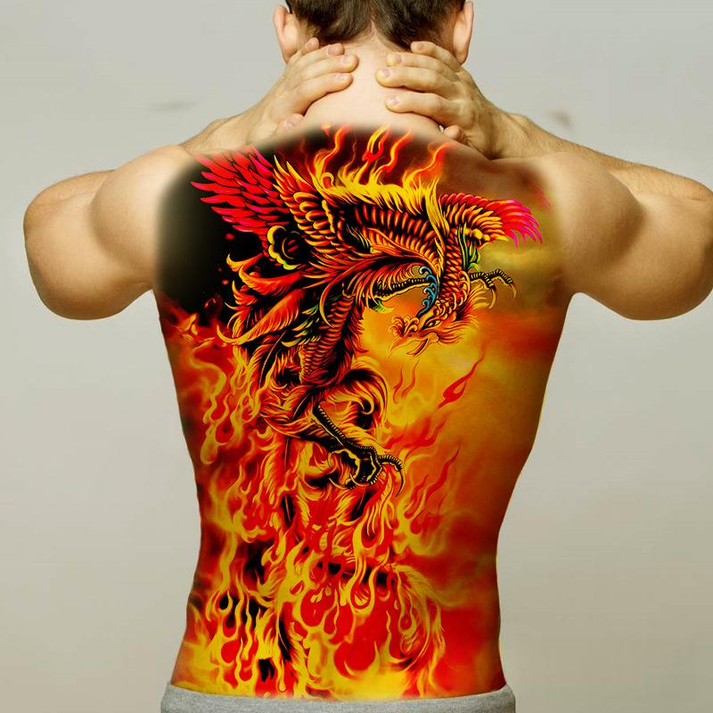 Rücken-Tattoo-Sticker