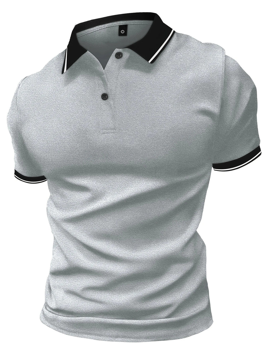 Polo-Shirt Kurzarm Golf Casual Top – Bild 9 | LuxeStyle