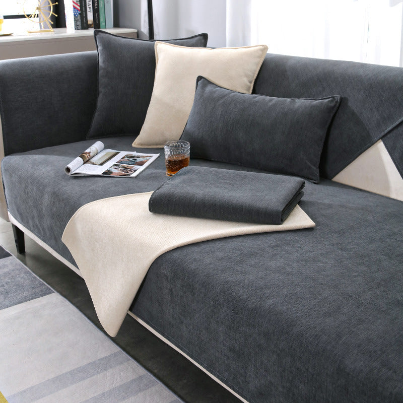 Chenille-Sofakissen – Bild 2 | LuxeStyle