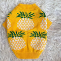 Haustierkleidung mit Ananas-Print | LuxeStyle