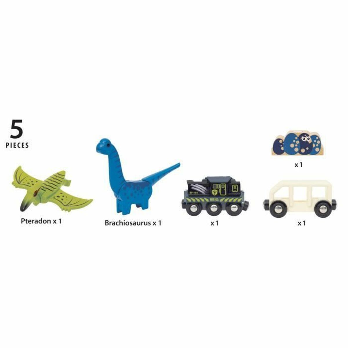 Batterie-Zug «Brio» Dinosaurier