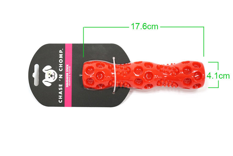 Quietschender Beiss-Stick für Hunde