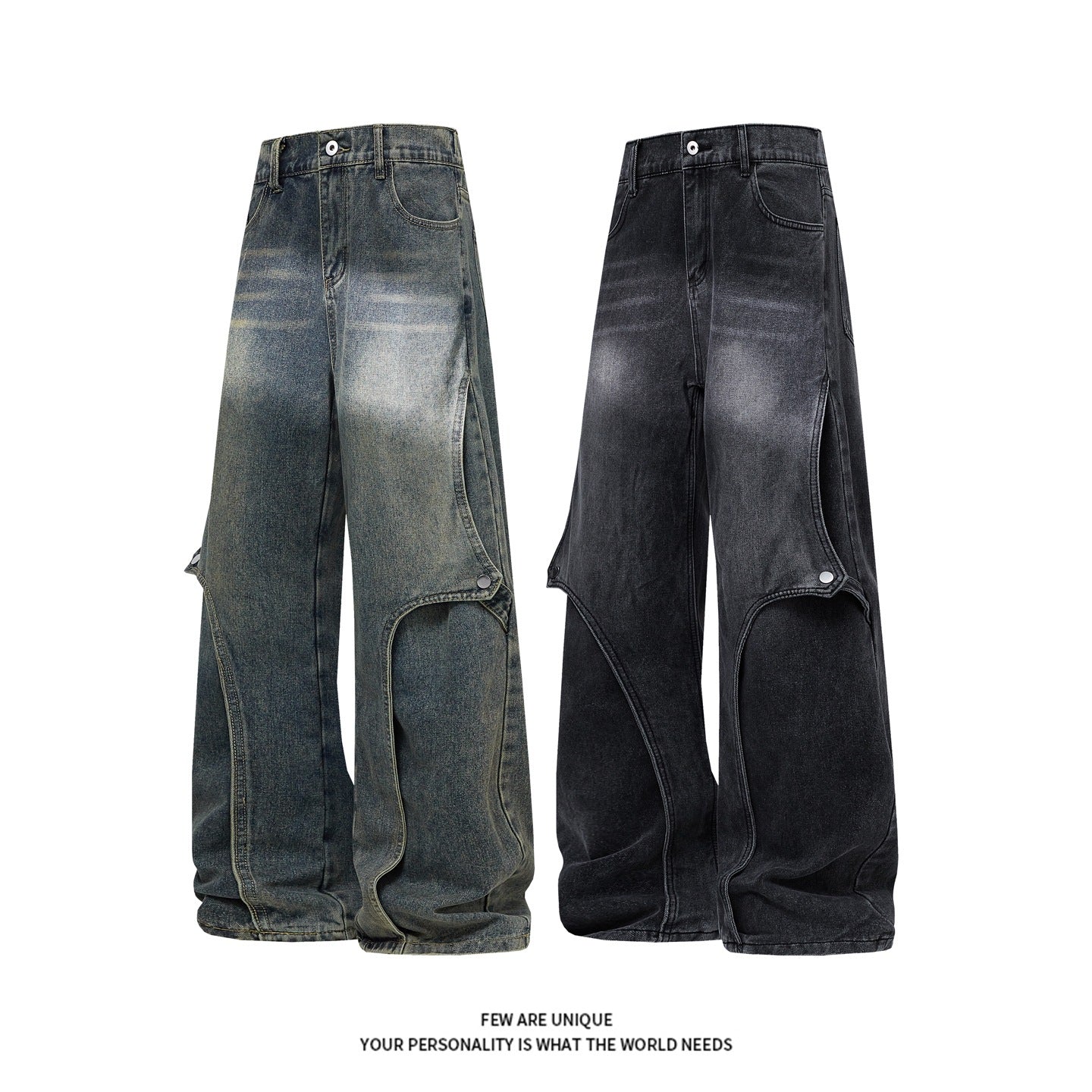 Herren American-Style Gradient Jeans