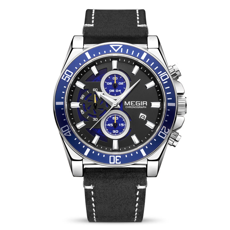 Sportliche Herrenuhr mit grossem Zifferblatt – Bild 4 | LuxeStyle