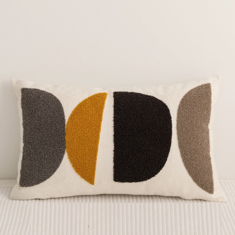 Abstrakter Baumwoll-Kissenbezug fürs Sofa