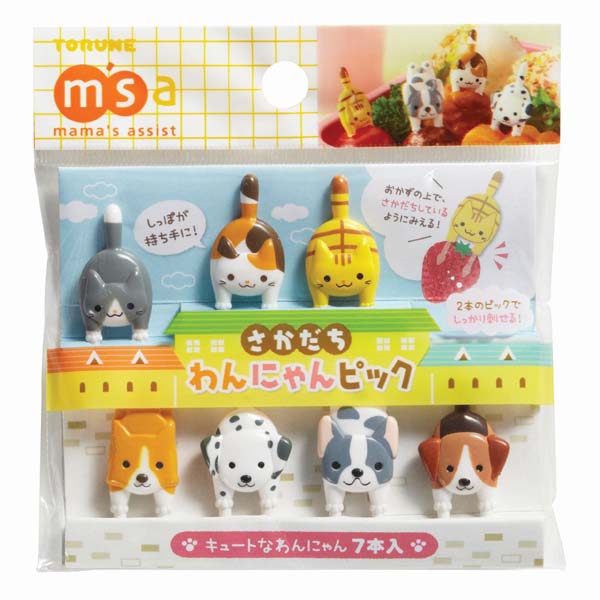 Mini-Fruchtgabeln für Kinder (Katzen & Hunde) – Bild 3 | LuxeStyle