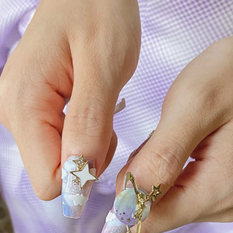 Nagelsticker «Astronaut» für die Hände – Bild 3 | LuxeStyle