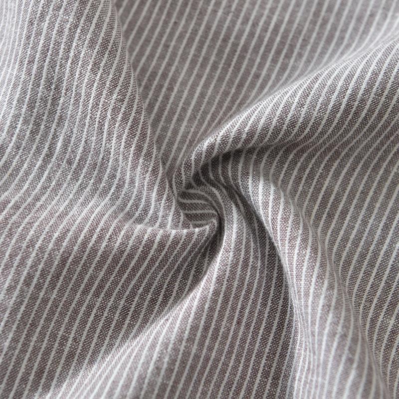 Schlanke Langarm-Herrenbluse mit Streifen