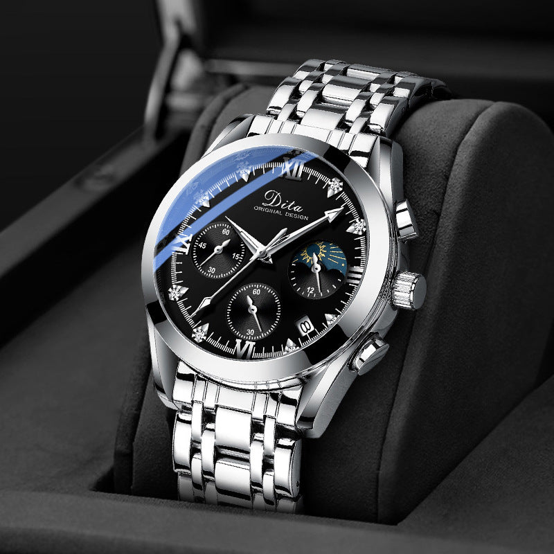Sportuhr mit Quarzwerk, 42 mm Zifferblatt – Bild 5 | LuxeStyle