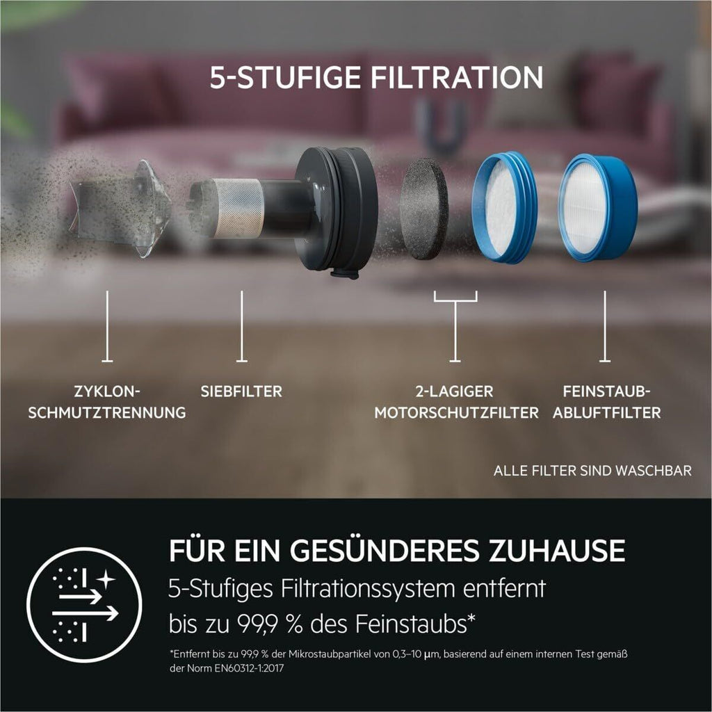 Besenstaubsauger AEG AP71UB14GG 130 W