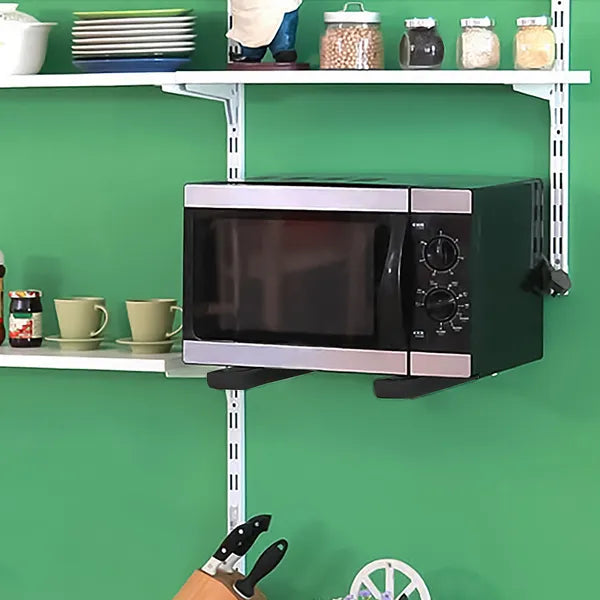 Winkel-Regal für Mikrowelle