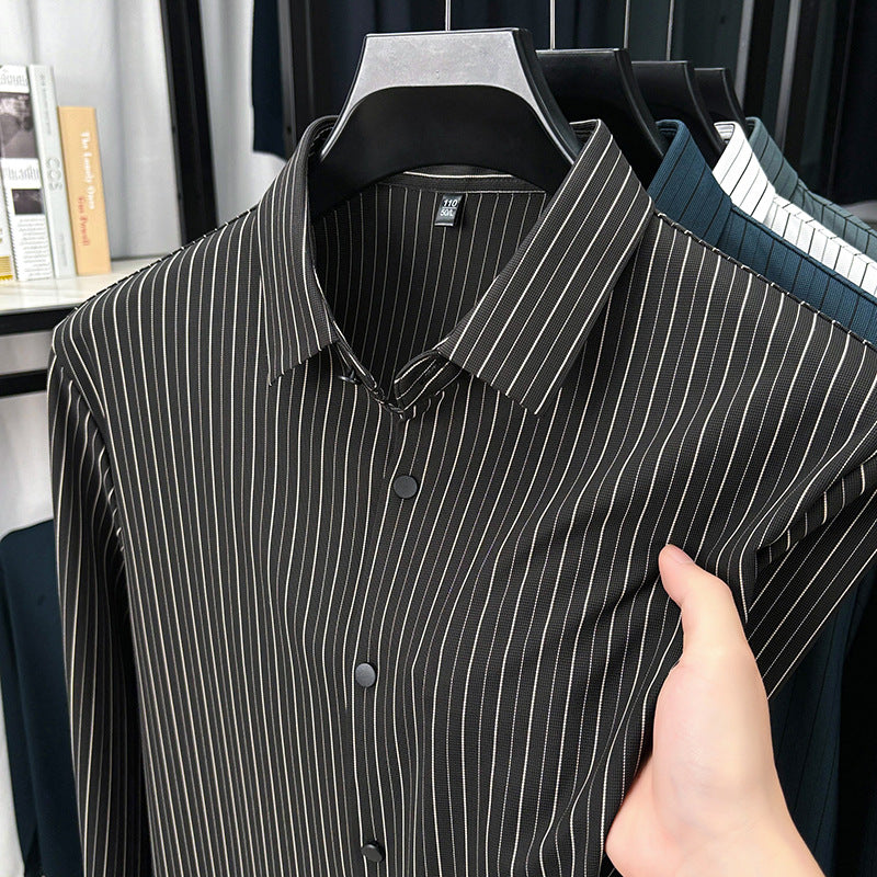 Gestreiftes Hemd für Herren – Bild 5 | LuxeStyle