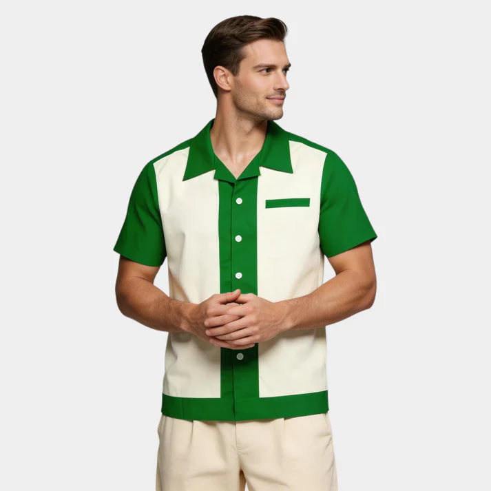 Sommer-Hemd für Herren, britischer Stil