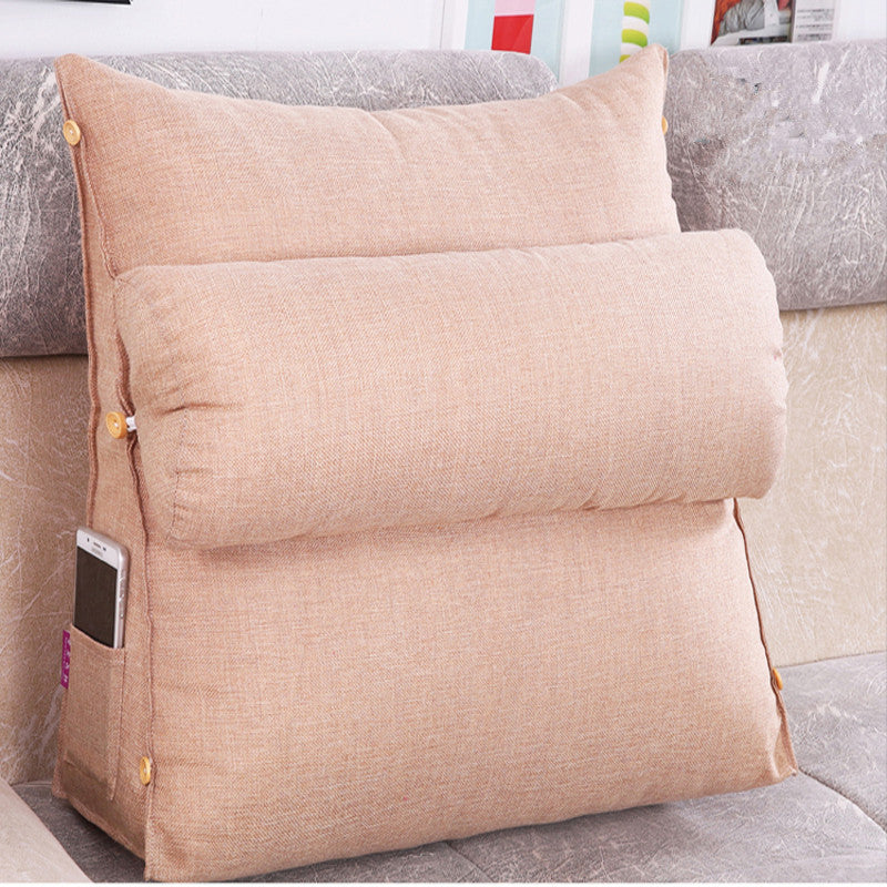 Multifunktionales Tatami-Kissen mit Rundkissen – Bild 2 | LuxeStyle