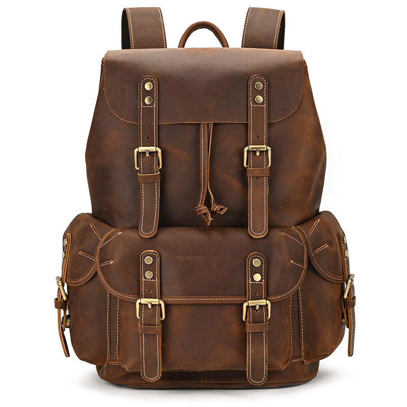 Lederrucksack "Crazy Horse" (36-55L)