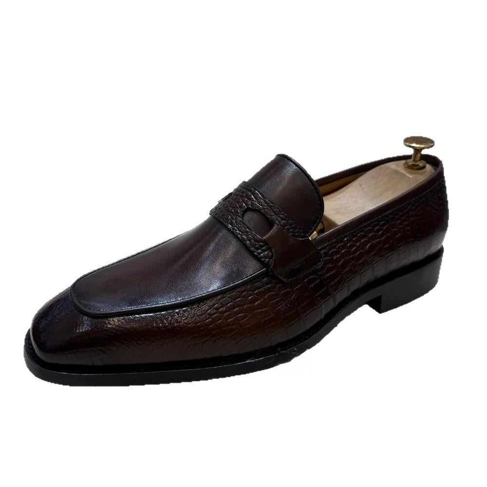 Herren Business-Casual Lederschuhe