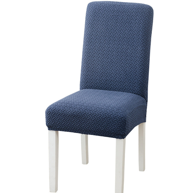 Elastischer Stuhlhussen-Bezug, halbe Sitzfläche – Bild 5 | LuxeStyle