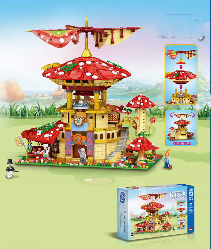 Pilz-Mädchen Puzzle Bausteine – Bild 3 | LuxeStyle