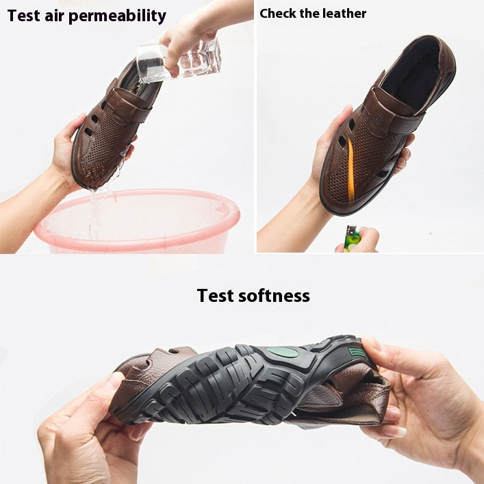 Sommerliche Lederhalbschuhe für Herren – Bild 3 | LuxeStyle
