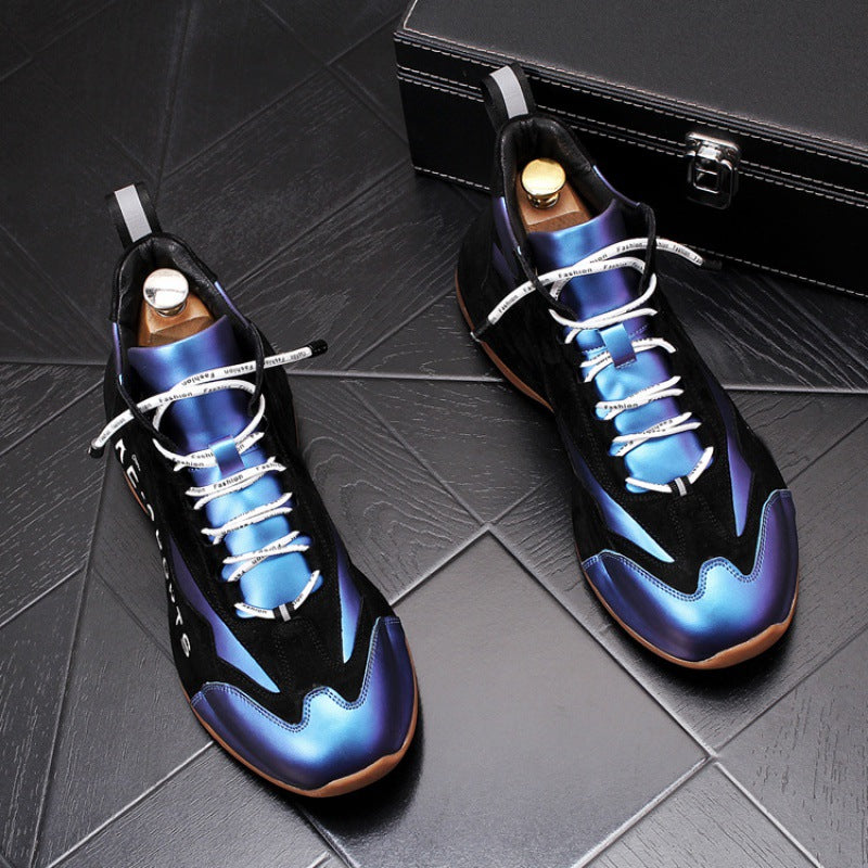 Frosted Personality Youth High-Top Sneaker