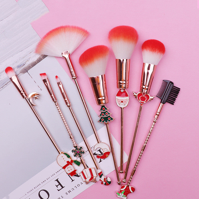 Make-up Pinselset "Christmas Moose"