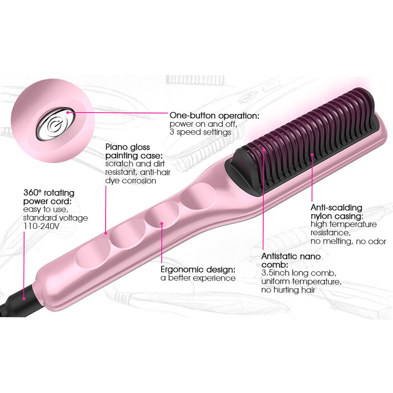 Glätt- & Lockenbürste 2-in-1 – Bild 10 | LuxeStyle