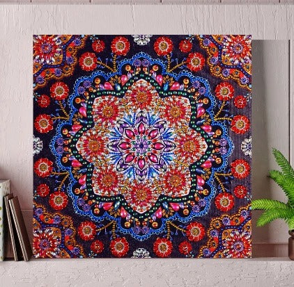 Diamond Painting: Abstraktes Diamant-Mosaik – Bild 3 | LuxeStyle