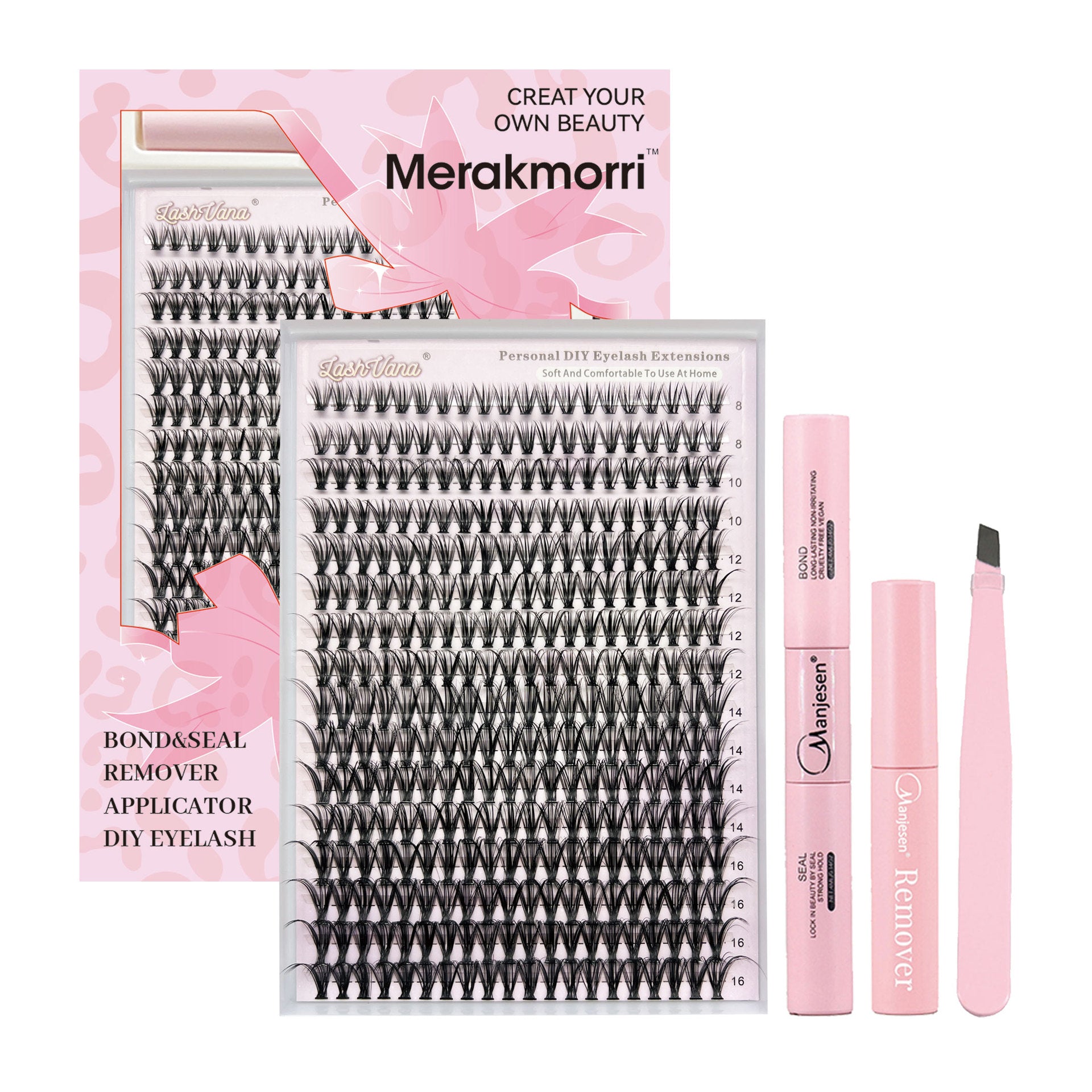 Wimpern Extensions Set