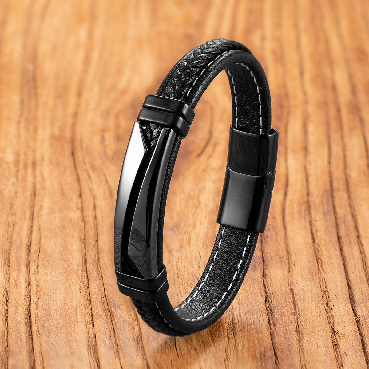 Leichter Lederarmband – Bild 2 | LuxeStyle