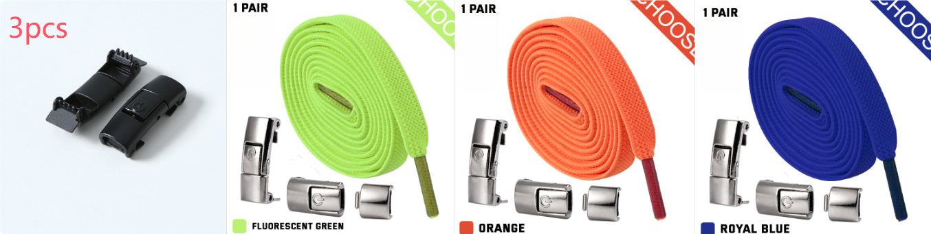 Press Lock Schnürsenkel – Elastisch & Bindefrei