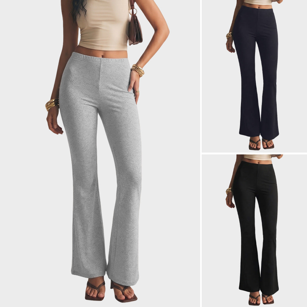 High-Waist Bootcut Sporthose für Damen